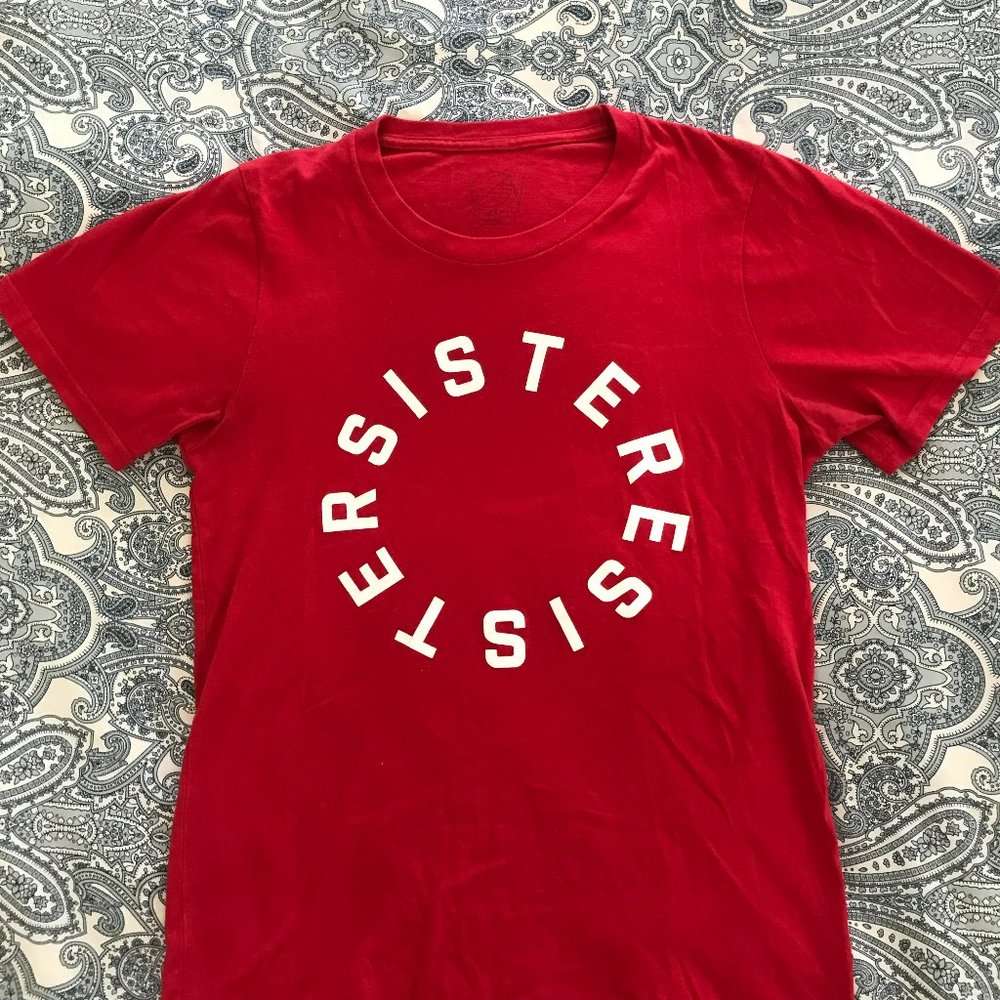 'Sister Resister' Red Tee
